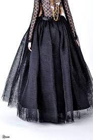 Tmtv daria plaid & tutu. Elenpriv Black Tutu Ballet Maxi Skirt For Fashion Royalty Fr2 Nuface Barbie Doll Modern Doll Clothes Fashion Accs Dolls