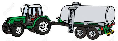 Dessin tracteur avec images cours de dessin facile a dessiner. Dessin A La Main D Un Tracteur Vert Avec La Remorque Citerne Pas Un Type Reel Clip Art Libres De Droits Vecteurs Et Illustration Image 43217032