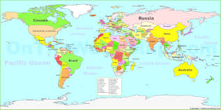 World Maps Of All Countries Cities And Regions The Stuning Dubai With Global Map New World Map World Political Map World Atlas Map