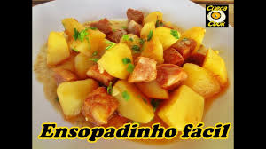 Ensopado De Batata Com Linguica Calabresa Youtube