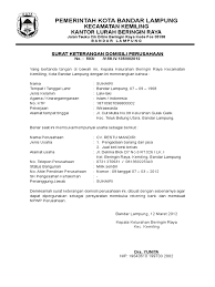 Surat keterangan domisili usaha dari kelurahan doc. Contoh Surat Keterangan Domisili Perusahaan Doc