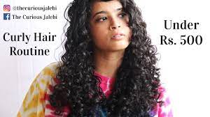 In the meantime, you can also check out all my. Pocket Friendly Indian Curly Hair Routine Under Rs 500 Youtube
