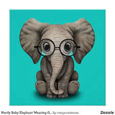 Free Free Elephant With Glasses Svg 803 SVG PNG EPS DXF File