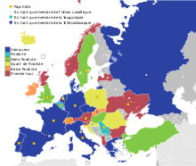 Le tenant actuel du titre est la france vainqueur en 2018, contre la croatie. Championnat D Europe De Football Wikipedia