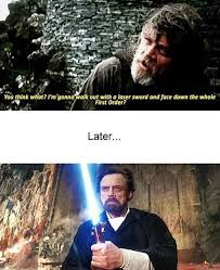 Yes Luke That S Basically What You Did With The Empire You And Kylo Both Need To Go Rewatch Return Of The Jedi Star Wars Humor Star Wars Memes Ray Star Wars