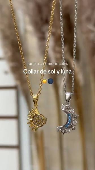🌙✨ DOS MITADES, UNA CONEXI&Oacute;N ✨☀️, 💥 Set de collares por $15.00 💥, ✔️ Sol  y luna que se unen con im&aacute;n 🧲, ✔️ Acero inoxidable (no se oxidan), ✔️ Para  parejas que siempre se encuentran 💑, ✔️ Incluye ...