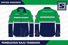 These baju are made with comfortable fabrics and are available at competitive prices. 7 Desain Baju Tambang Keren Dan Safety Sintesa Konveksi