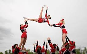 We are falcons, our colors are blue and white, westbrook middle school. Cheerleading Funny And Entertaining Quotes