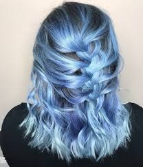 Channel Your Inner Ice Queen This Winter Season With This Icy Blue Hue Created By Jocyjoc With Lanzavibes Funky Hair Colors Hair Color Blue Ice Blue Hair