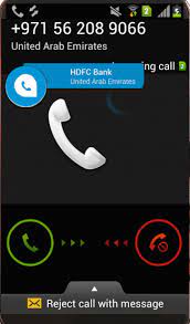 Hdfc bank's call us phonebanking facility is. Incoming Call Showing Fake Hdfc Bank Example In Our Case On Various Download Scientific Diagram