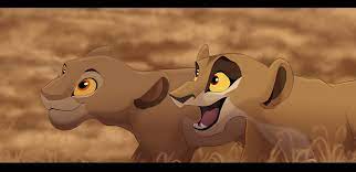 Sarabi looked at the fat cub and smiled. Zira And Sarabi By Liiqur Lion King Art Lion King Pictures Lion King Fan Art