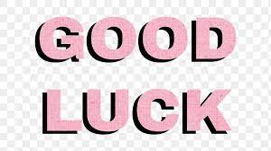Good Luck Png Bold Word Typography Free Image By Rawpixel Com Hein