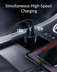 Most of the best car chargers include at least two usb ports, and some even have four or more. Usb C Kfz Ladegerat Anker 48w 2 Port Piq 3 0 Amazon De Elektronik