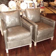 Cr Laine Furniture S Gotham Leather Chairs On The Floor At Bd Jefferies Madeintheusa Crlaine Com Cr Laine Furniture Furniture Grey Leather Chair