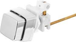 TEHAUX Poignée de levier de chasse d'eau de toilette, bouton de levier de  chasse de toilettes, levier de rechange pour réservoir de toilettes, bouton  ...