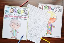 The spruce / wenjia tang take a break and have some fun with this collection of free, printable co. Joseph Coloring Pages Free Printables Mary Martha Mama