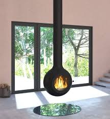 Electric fireplaces are one of the most economical and accessible alternatives to woodburning or gas units. Globe Hanging Fireplace Floating Fireplace Beauty Fires