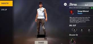 Free fire is going to push its latest ob25 update on the global version very soon and currently, the game is earlier, the leaks revealed that free fire ob25 update will have a some new characters, a new pet named free fire ranked season 4 called against squad will start from december 8, 2020. Free Fire New Character Shirou Everything You Need To Know Talkesport