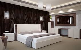 تحميل خلفيات نوم أنيقة الحديثة تصميم غرفة نوم السرير الداخلية الحديثة غرف نوم رمادي عريضة 2560x1600 جودة عالية Hd صور خلفيات