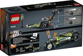 Dragsters are the most brutal thing we have to offer. Lego Technic 42103 Dragster Rennauto Playpolis