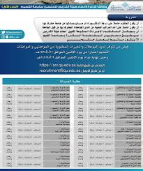 تم تصنيف جامعة قطر في ثلاثة عشر تخصصًا علميًا، وذلك وفقًا للنسخة الأخيرة من تصنيف مؤ. Ø¬Ø§Ù…Ø¹Ø© Ø§Ù„Ù‚ØµÙŠÙ… Ø§Ù„Ø¬Ø§Ù…Ø¹Ø© ØªØ¹Ù„Ù† Ø¹Ù† Ø·Ø±Ø­ Ø¹Ø¯Ø¯ Ù…Ù† Ø§Ù„ÙˆØ¸Ø§Ø¦Ù Ù„Ø£Ø¹Ø¶Ø§Ø¡ Ù‡ÙŠØ¦Ø© Ø§Ù„ØªØ¯Ø±ÙŠØ³ Ù…Ù† Ø§Ù„Ù…ÙˆØ§Ø·Ù†ÙŠÙ† Ù„Ù„Ø¬Ù†Ø³ÙŠÙ†