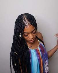 40 Latest Fulani Braids Hairstyle Ideas Of 2021 Thrivenaija In 2021 Braided Hairstyles Hair Styles Latest Hair Braids