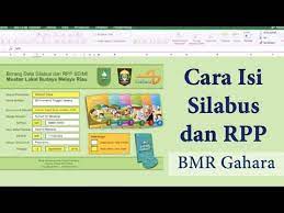 You can download and save this image for free. Cara Isi Silabus Dan Rpp Budaya Melayu Riau Dari Gahara Youtube