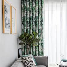 Luna block blackout eyelet curtains. Modern Simple One Sided Printing Curtains For Living Dining Room Bedroom Curtains Aliexpress