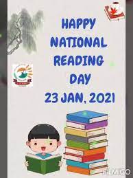 This is an annual event aimed to encourage younger readers to love reading! Blm Academy National Reading Day 2021 The More That