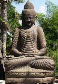 Large Garden Buddha Statue 106 Materials Indonesian Lava Stone Hand Carved In Bali Weight Approxim Buddha Statue Garden Buddha Garden Large Buddha Statue