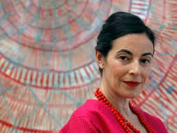 La pintora Cristina Barrera