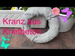 Diy Kranz Aus Beton Knetbeton Selber Machen Gartendeko Dekoideen Selber Machen Youtube Dekoideen Selber Machen Knetbeton Selber Machen