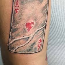 Real queen of spades tattoo Tattoo Uploaded By Frederick Fufred Ace Of Hearts 1121007 Tattoodo