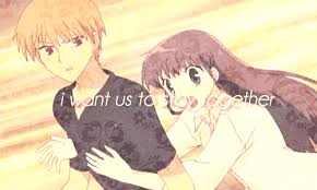 Fruits Basket Kyo And Tohru Photo Kyo X Tohru Fruits Basket Kyo Fruits Basket Anime Fruits Basket