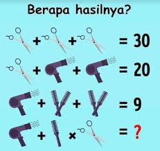 Bagaimana cara menyusun operasi matematika dengan angka 9 hingga menghasilkan angka 100? 30 Tebak Tebakan Logika Yang Bikin Mikir Keras Cari Jawabannya Brilio Net Line Today