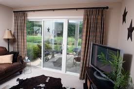 Looking for tips & ideas for choosing glass door window treatments? Sliding Patio Door Window Treatment Ideas Exciting Windows