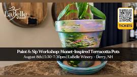 Paint & Sip Workshop: Monet-Inspired Terracotta...