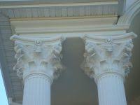 But if you want to make your own, here's some question does anyone have a source for round fluted wood columns? Exterior Wood Columns