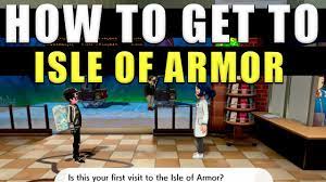 Although footage in the recent expansion pass mini direct prompted speculation that players would travel to the isle of armor courtesy of a corviknight flying taxi, in reality, you'll make your way there via train. How To Get To The Isle Of Armor In Pokemon Sword Shield Youtube