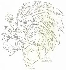 Super Saiyan 3 Gotenks By Inukachu On Deviantart On another note, i always love how you use weighted lines to define her shapes. super saiyan 3 gotenks by inukachu on