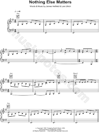 Download nothing else matters by metallica live band backing track (mp3) for singers and bands. Metallica Nothing Else Matters Sheet Music In E Minor Transposable Download Print Sku Mn0072583