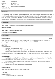 Choose the aspects of your previous jobs that are most relevant to the new job you are applying. Cv Templates For A Job In Pharmaceutical Manufacturing