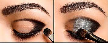 Resultado de imagem para maquiagem preta para noite passo a passo com fotos
