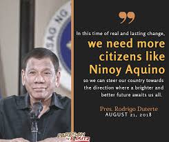 Vice president leni robredo criticized the supposed revision of history by some quarters on ninoy aquino day, saying this undermined the late lawmaker's fight against late dictator ferdinand marcos'. Happy Ninoy Aquino Day Philippines