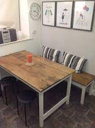 Find great deals on ebay for kitchen bench table. 20 Small Kitchen Table With Bench Magzhouse