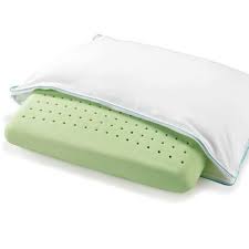 Biosense Memory Foam Pillow Cover Biosense Memory Foam Pillow With Better Than Down Soft Cover Foam Pillows Memory Foam Pillow Brookstone