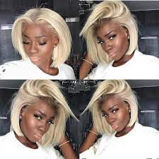 This Bob Amazing Blonde Bob Wig Blonde Hair Black Girls Short Hair Styles