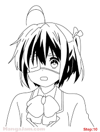 Rikka is also quite eccentric in her mannerisms and speech patterns. How To Draw Rikka Takanashi From Chuunibyou Demo Koi Ga Shitai Mangajam Com