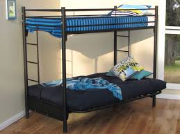 Twin over full bunk beds and full over futon bunk beds are a great option for teenagers who love to use them as a sofa during the day and as a bed at night. My Space Neckerman Tri Bunk Bed Beds Online