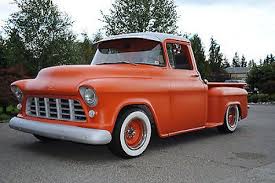 Image result for Orange 1956 Truck